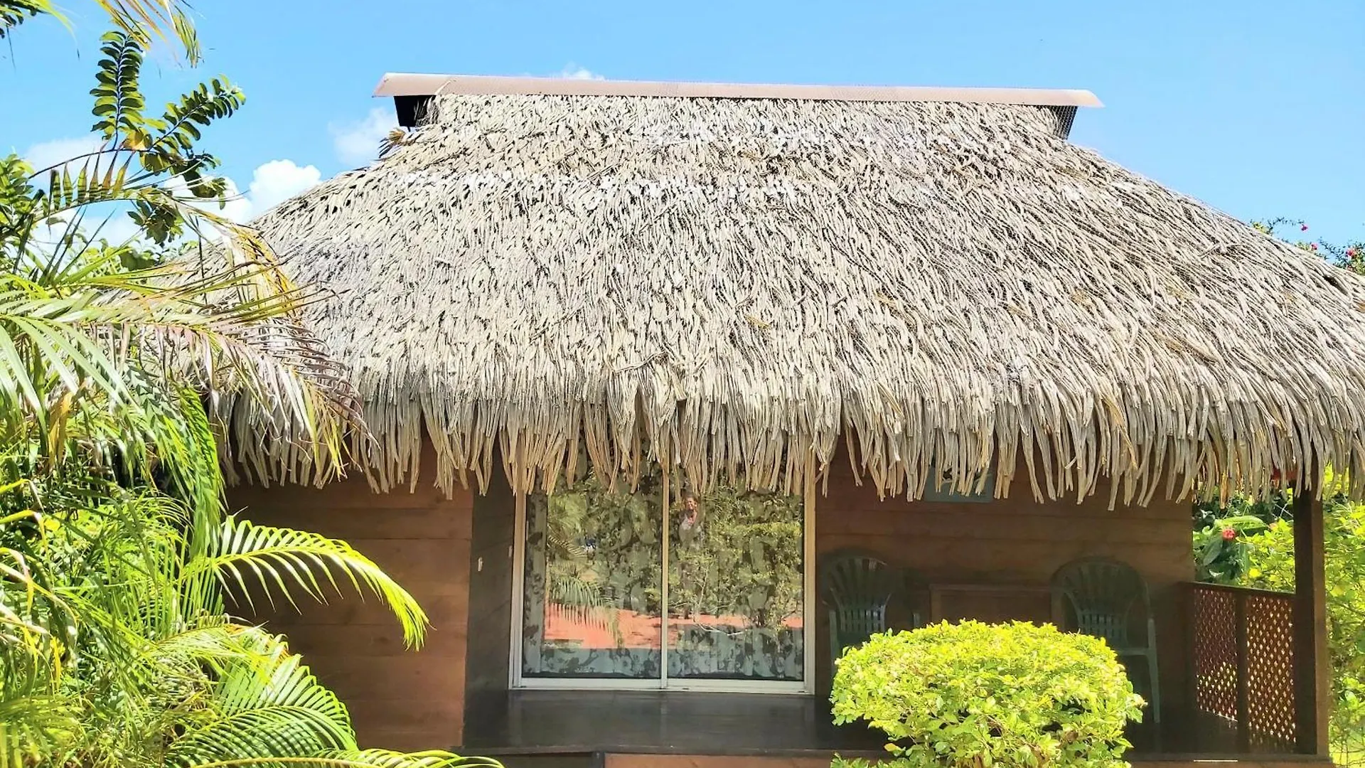 Gasthof Huahine - Bungalow Manta Family Fare Französisch-Polynesien